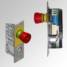 Sistema de control de puertas con función de esclusa